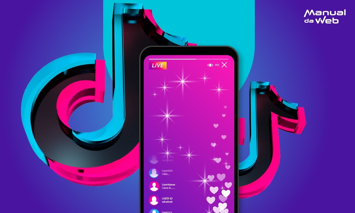 como fazer live no TikTok