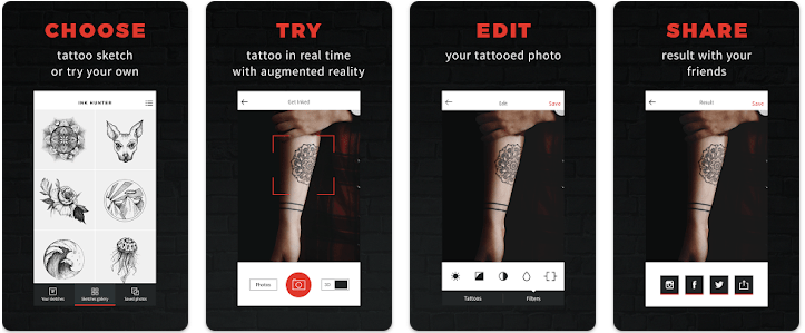 Simulador de tatuagem: conheça 3 app 2 Screenshot 26