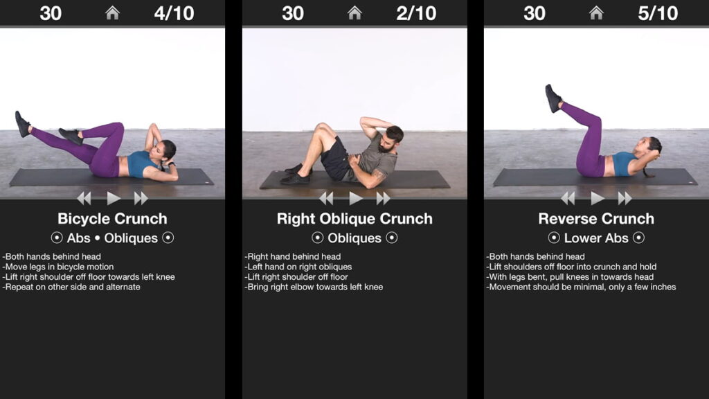 abdominal training apps