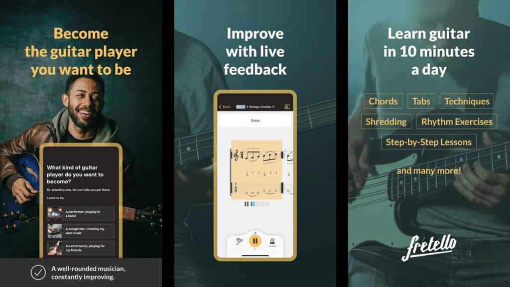 apps to learn how to play guitar