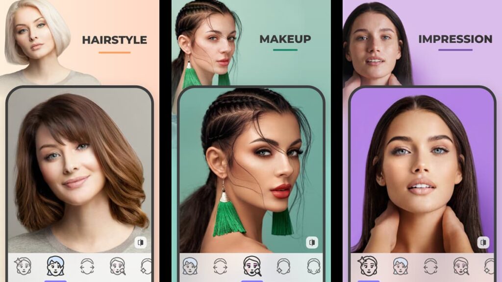 app per provare i tagli di capelli