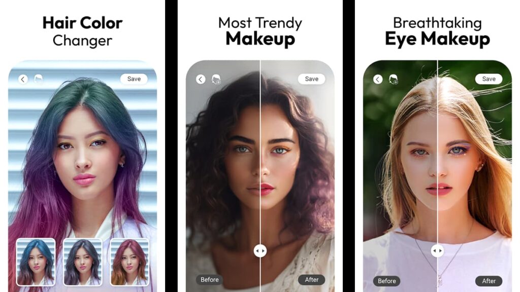 app per provare i tagli di capelli