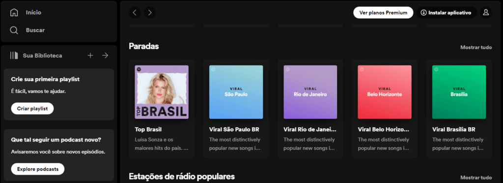 aplicativos para você ouvir música de graça