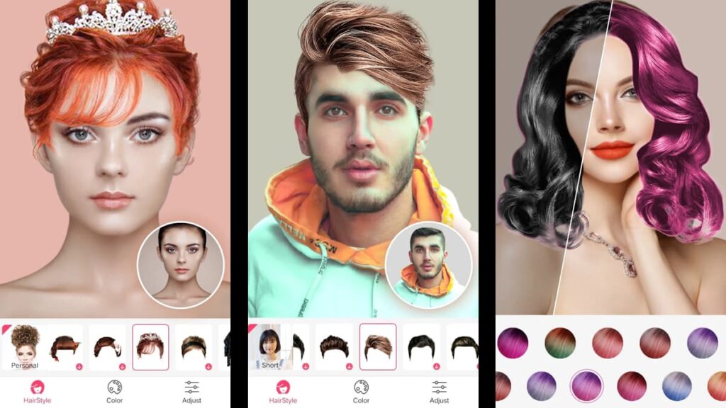 app per provare i tagli di capelli