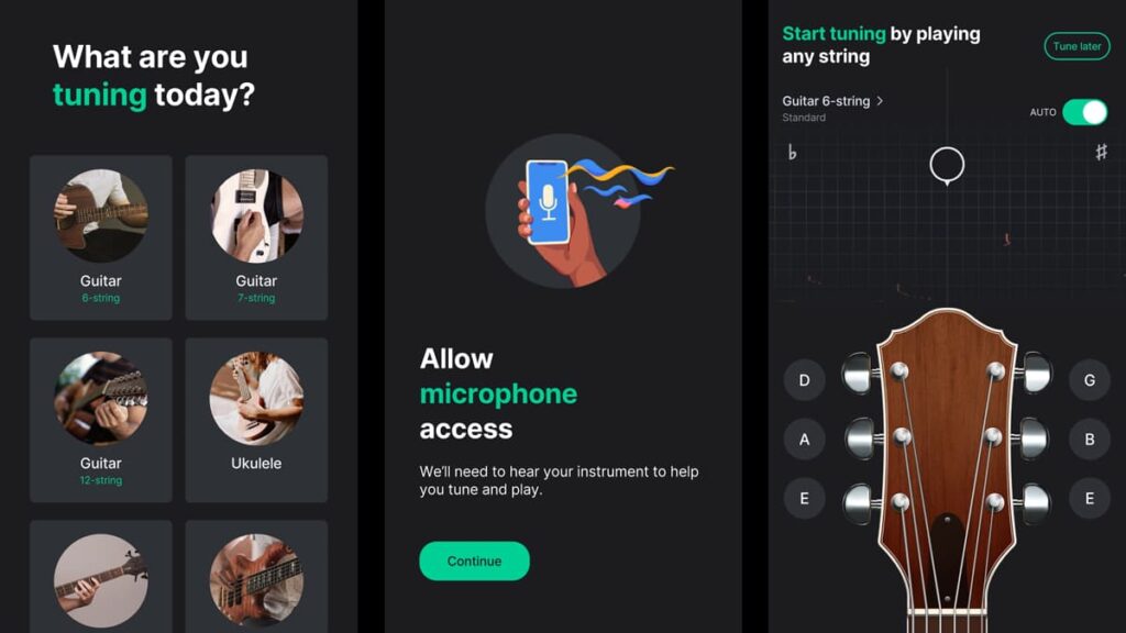 app to tune your guitar