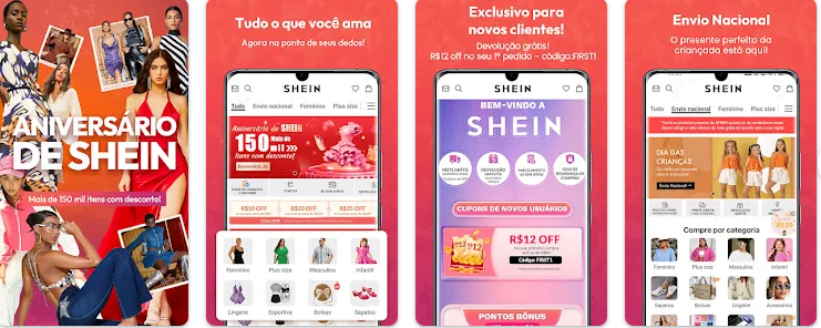 Shein trabalhe conosco