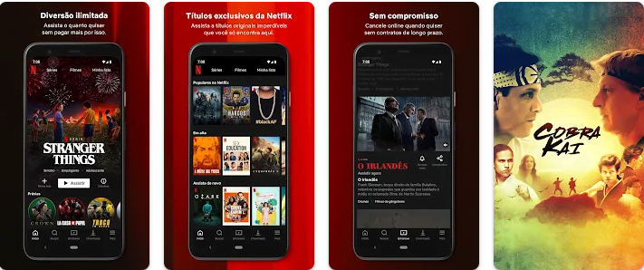 Netflix com anúncio