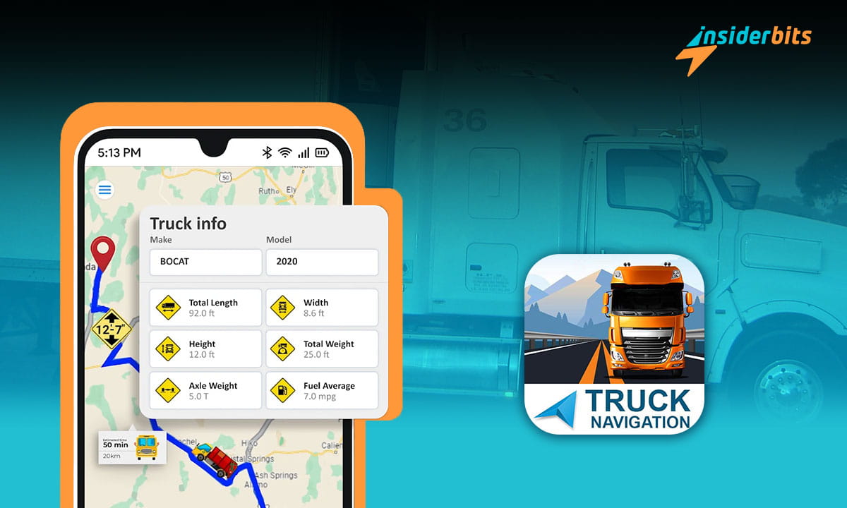 Truck GPS Navigation app: Your Route to Easier Drives 8 Lkw-GPS-Navigations-App Ihr Weg zu leichteren Fahrten