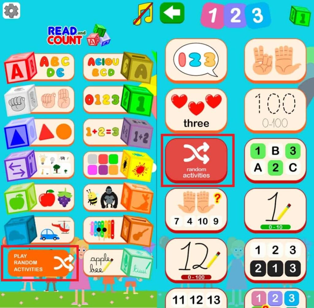 App. d'activités d'alphabétisation : Apprendre à lire et à compter 2 Application d'activités d'alphabétisation