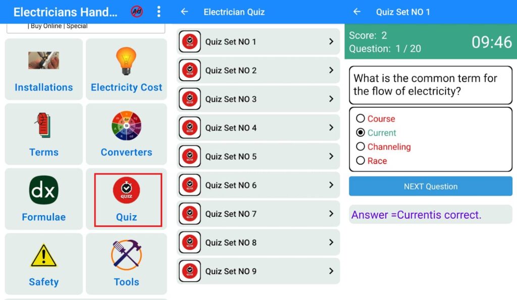 Free electricity course