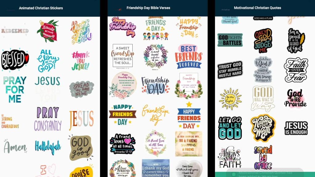 Christian Stickers