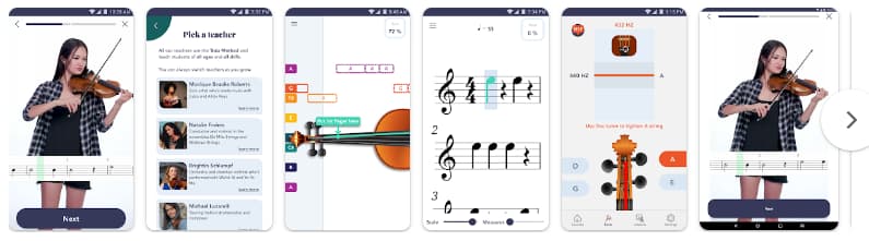 Apps zum Geige lernen