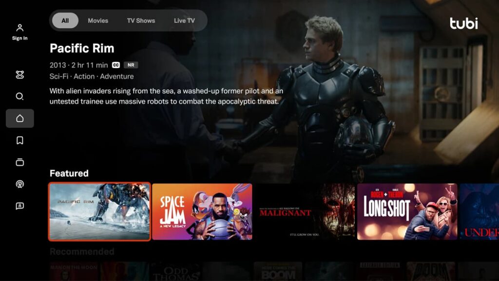 App Tubi TV: Ogni genere e ogni stato d'animo per ogni momento! 2 App Tubi TV