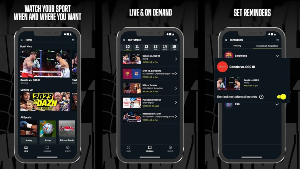 apps to watch live sports