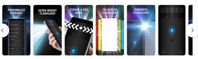 Bright Flashlight Phone - Eine Hochleistungs-Taschenlampe App 3 leistungsstarke Taschenlampen-App