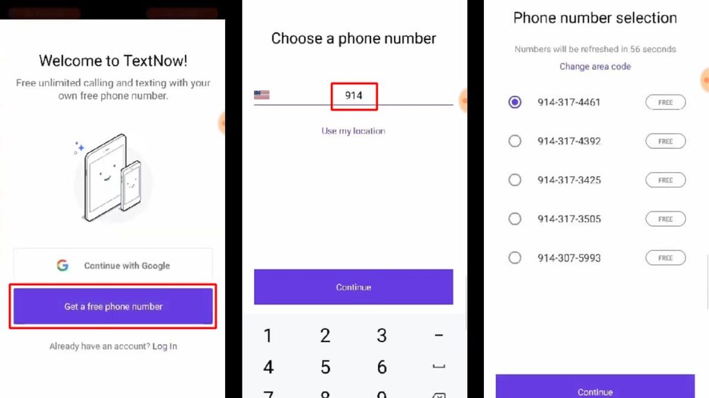TextNow App