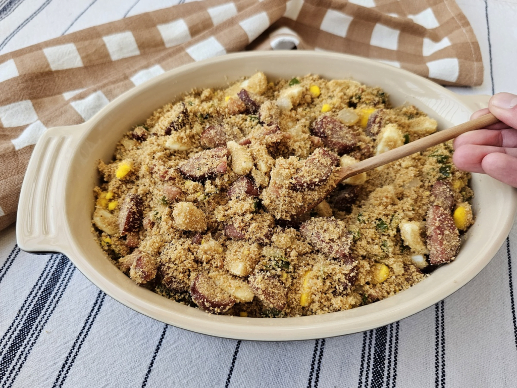 Farofa de bacon