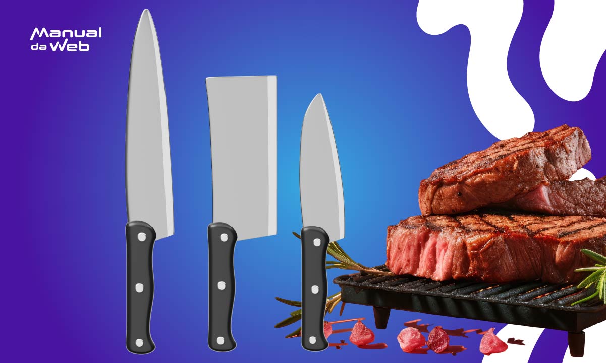 Facas para churrasco