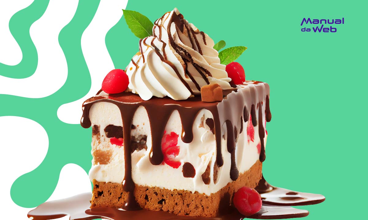 Bolo de sorvete