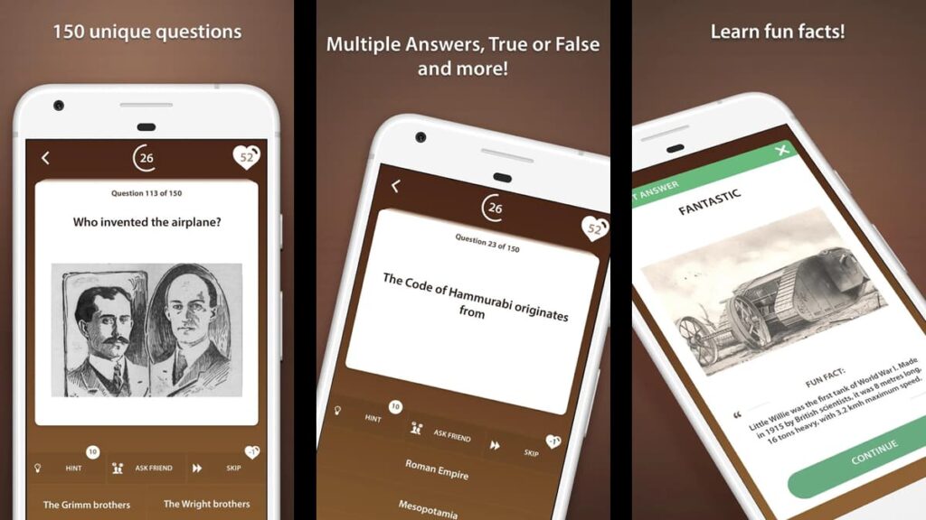 Interactive Learning: The Best History Apps! 5 History