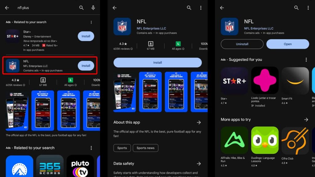 NFL Plus