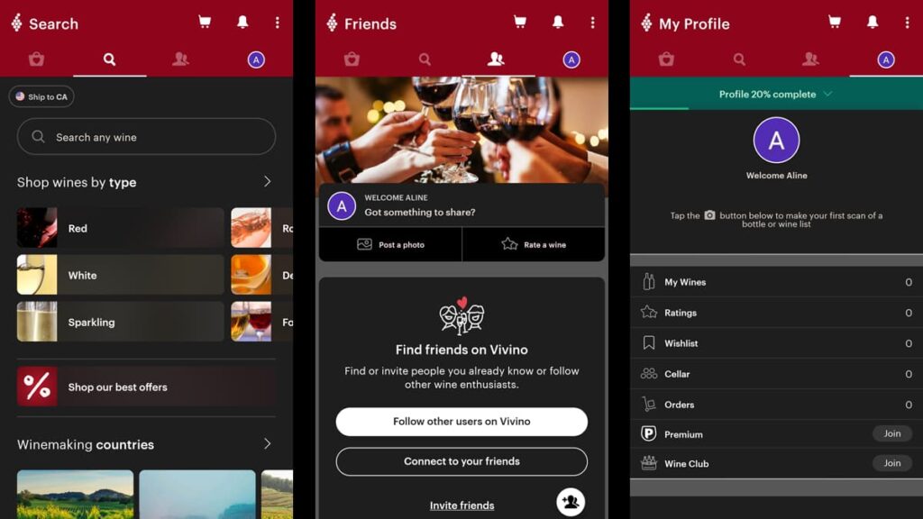 Vivino wine app