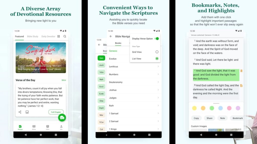 Bible study Apps