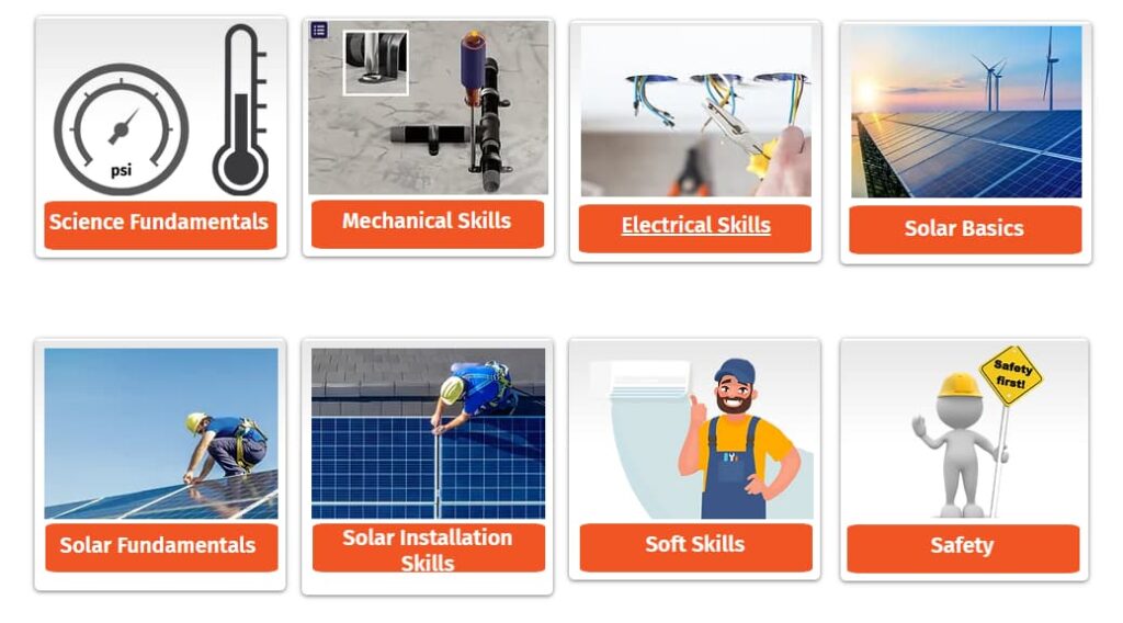solar panel installation course