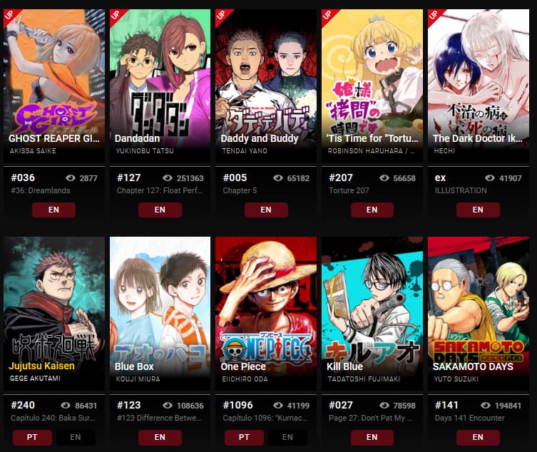 app to read One Piece