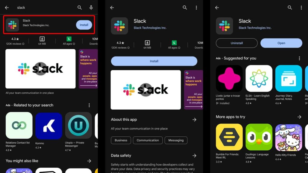 Slack vs Microsoft Teams, outils de collaboration, applications de communication au travail