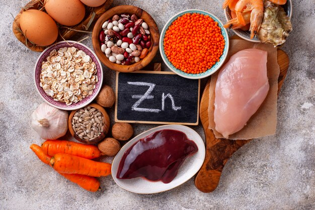 Alimentos ricos em zinco