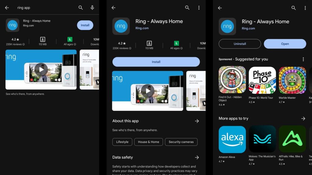 Ring-App