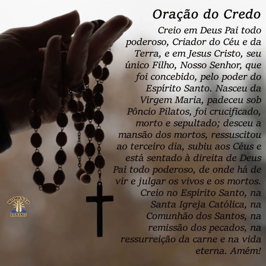 Oração do Credo: veja como fazer e seus benefícios 2 Oração do Credo