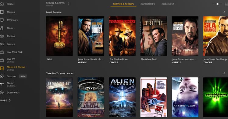 Plex TV App