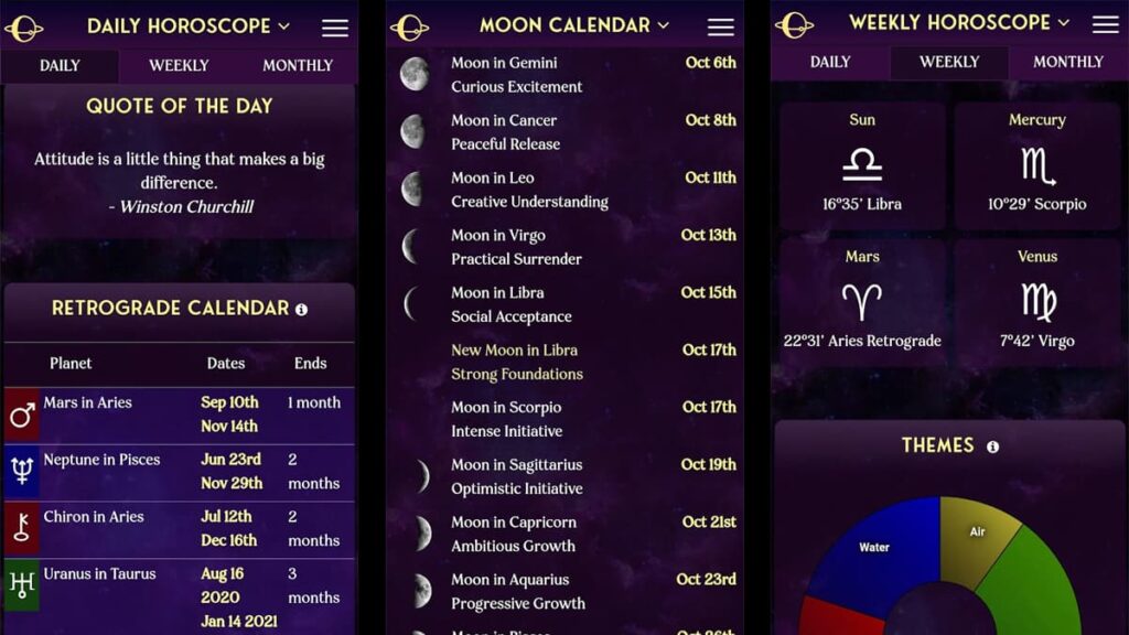 horoscope apps