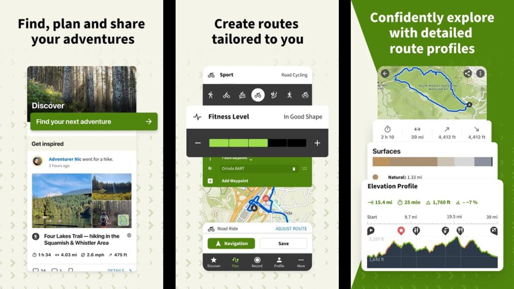 cycling navigation apps