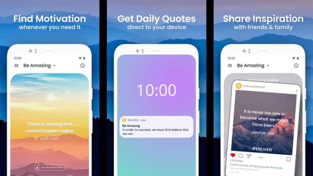 Verbessern Sie Ihre Laune mit den besten Apps für tägliche Zitate! 5 daily quote inspiration
