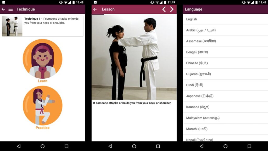 self-defense techniques