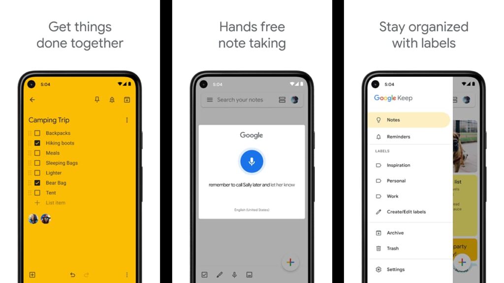 organization apps