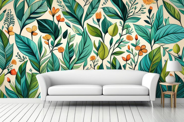 Papel de parede de flores