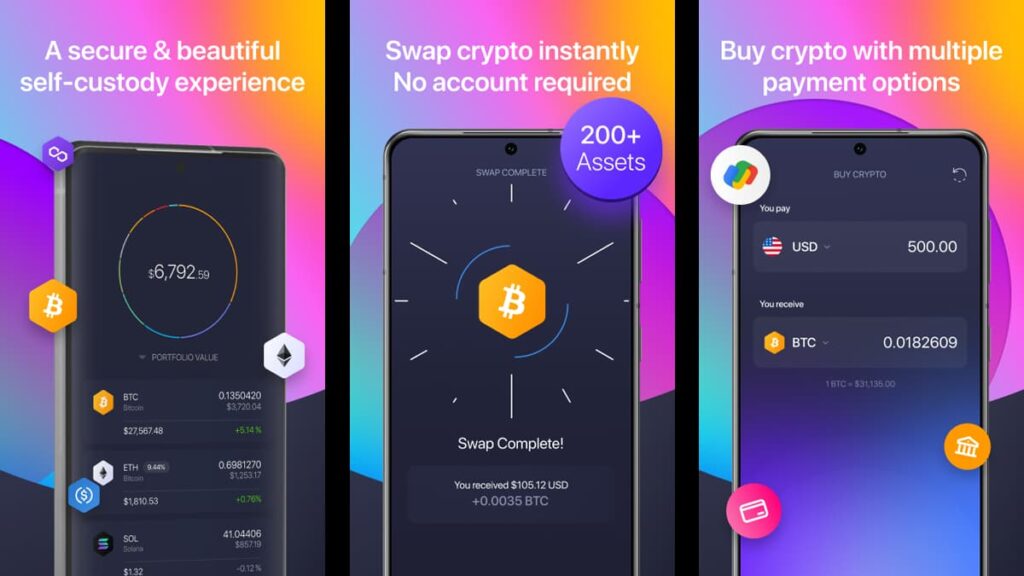 Portefeuilles de crypto-monnaies