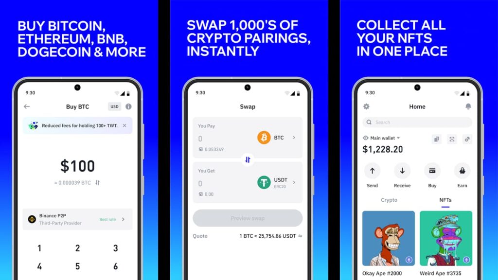 Portefeuilles de crypto-monnaies