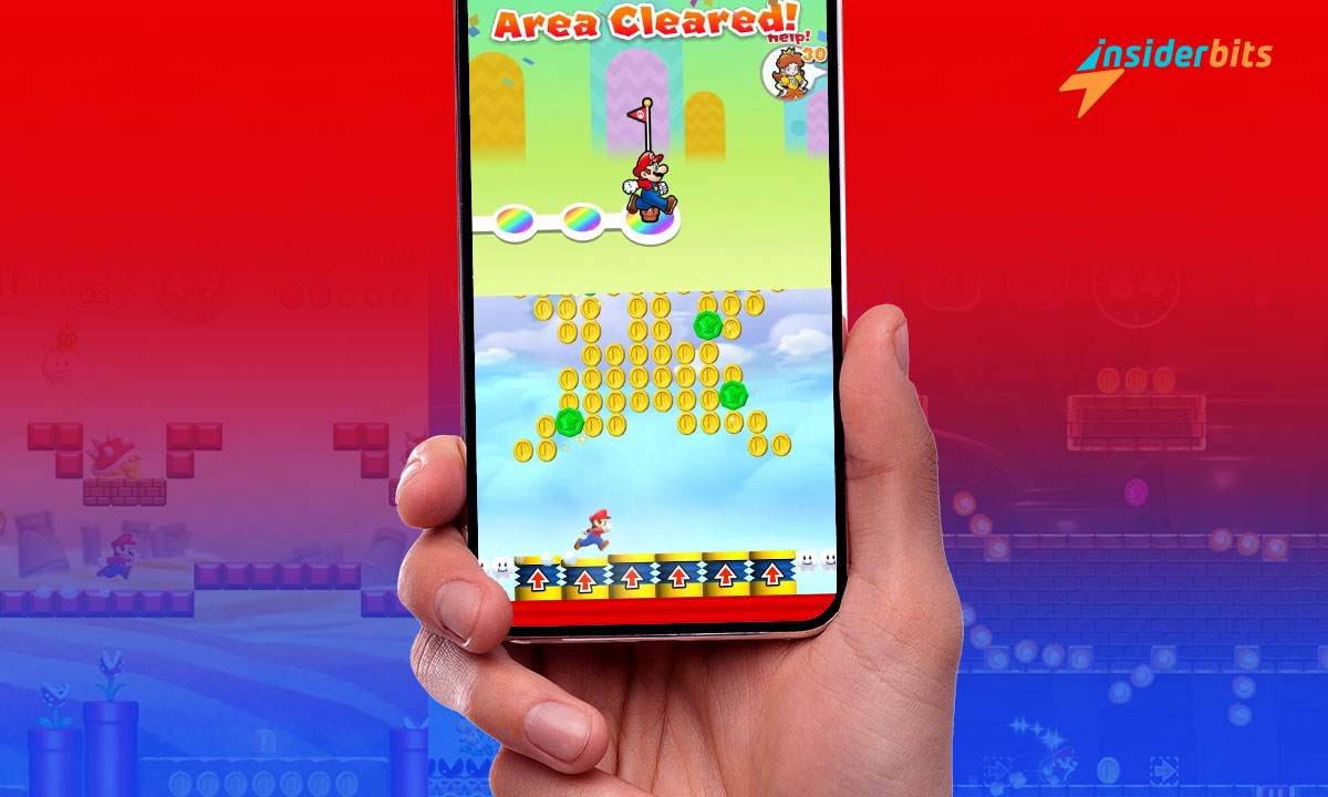 Super Mario Run Spiel Spielen Sie Mario auf Ihrem Telefon