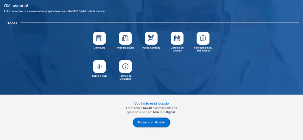 Aplicativo Conecte SUS