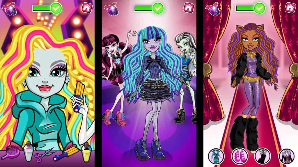 hair salon games for kids