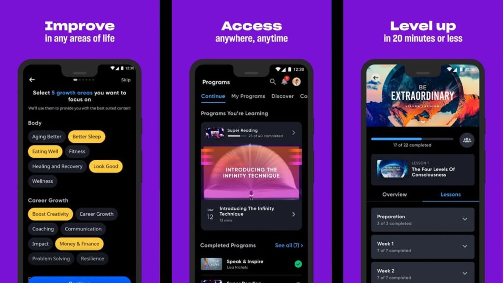 personal growth apps