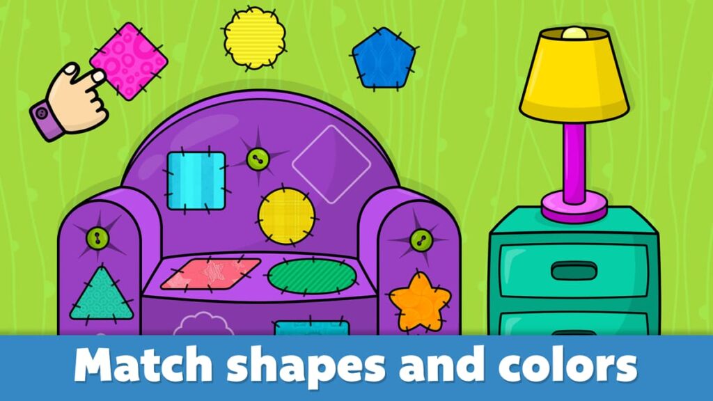 shapes and colors games