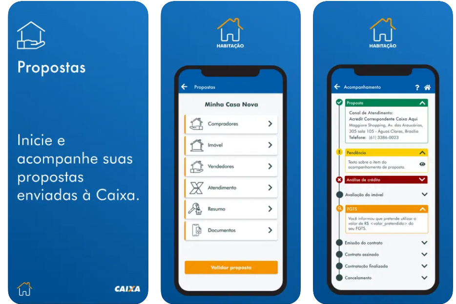 Aplicativo Habitação Caixa