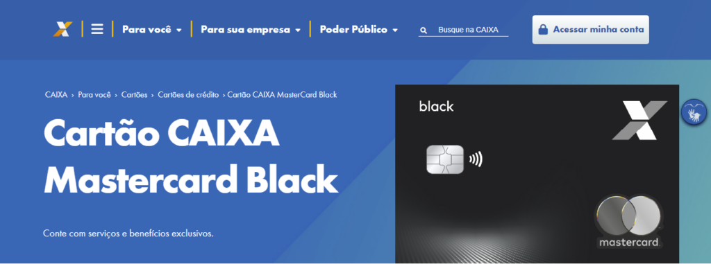 Cartão de crédito limite alto