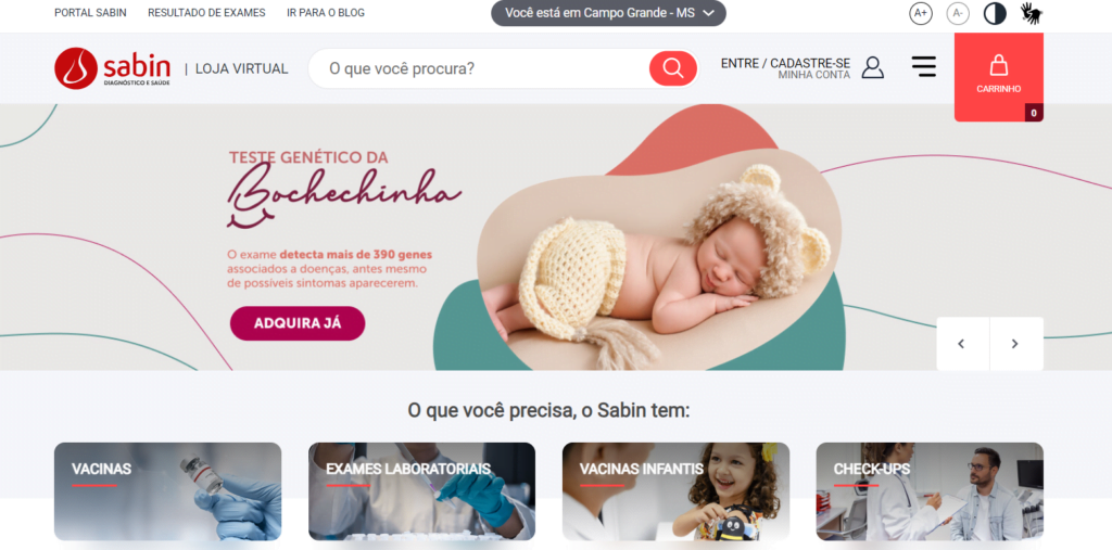 Sabin trabalhe conosco